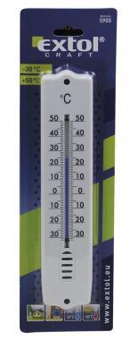 Hőmérő műanyag, kül és beltéri -30/+50°C EXTOL