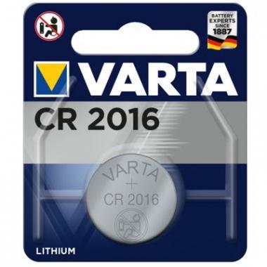 Gombelem CR2016 VARTA Lítium 1db/csomag