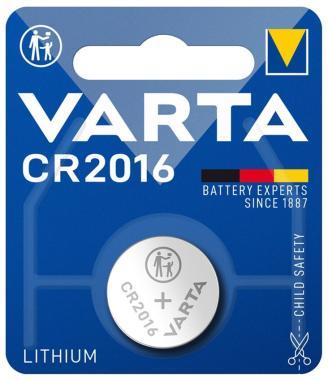 Gombelem CR2016 VARTA Lítium 1db/csomag