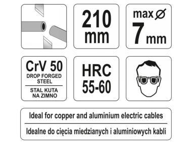 Kábelvágó 210mm YATO